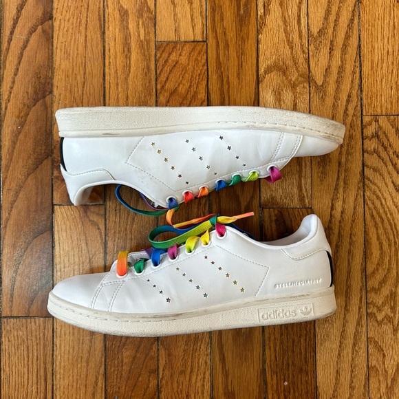 Adidas x Stella McCartney Stan Smiths, size 41.5 - Picture 5 of 10